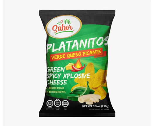 Mi Sabor Platanitos Verde Queso Picante Call For Price